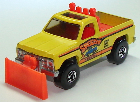 hot wheels plow truck