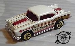 hot wheels 57 chevy valentine