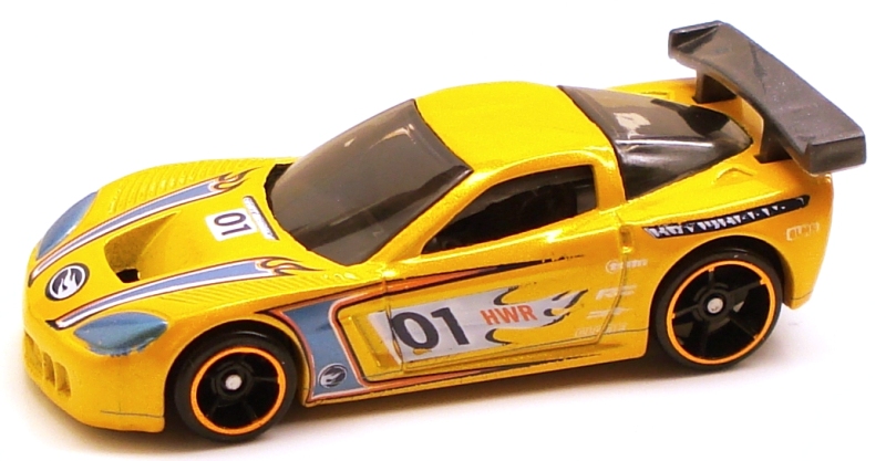 hot wheels corvette c6r