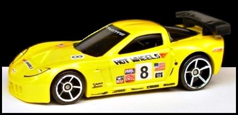 hot wheels corvette c6r