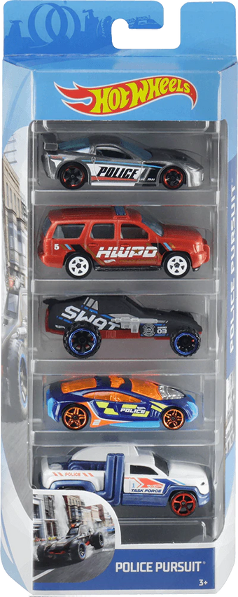 police pursuit hot wheels