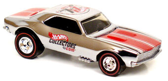 hot wheels 67 camaro redline