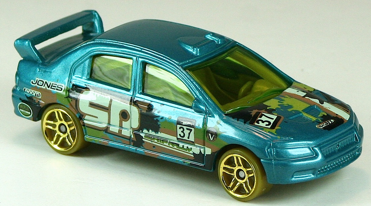 hot wheels mitsubishi lancer evolution vii