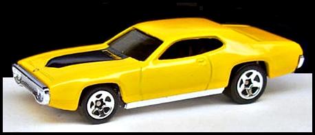 hot wheels 1971 plymouth gtx