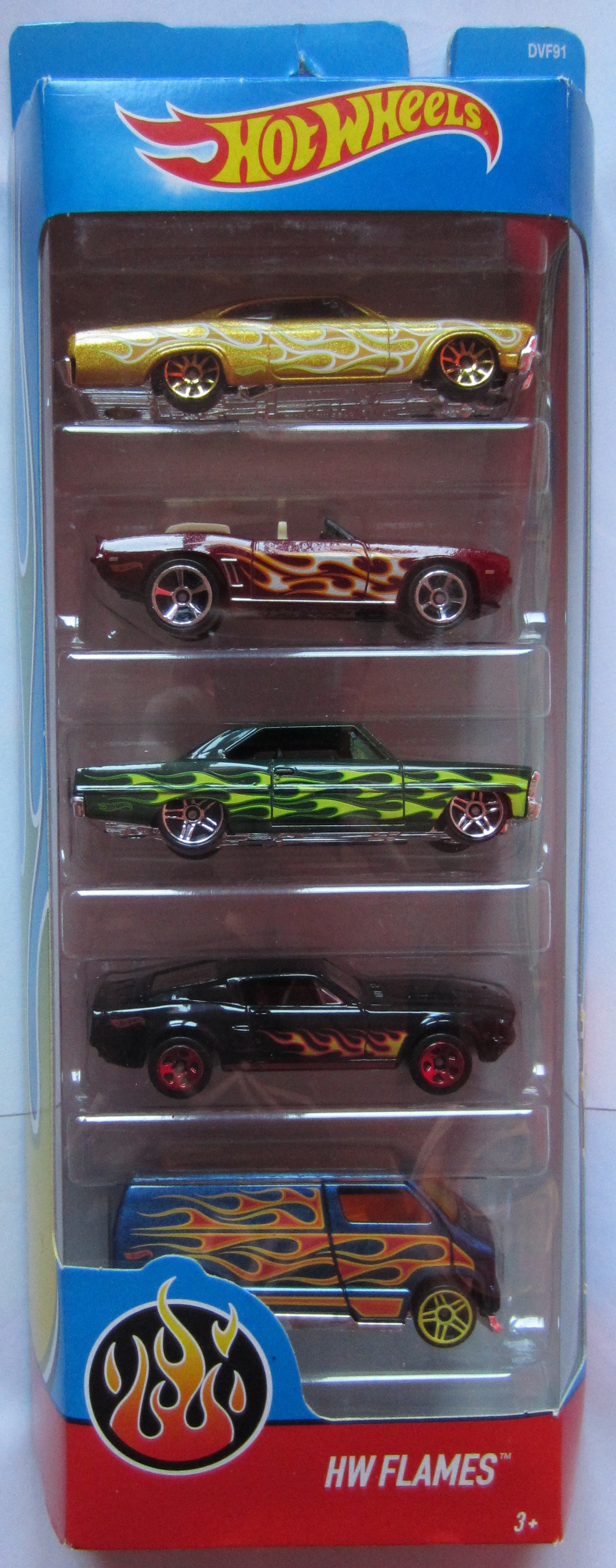 hot wheels flames 5 pack 2019