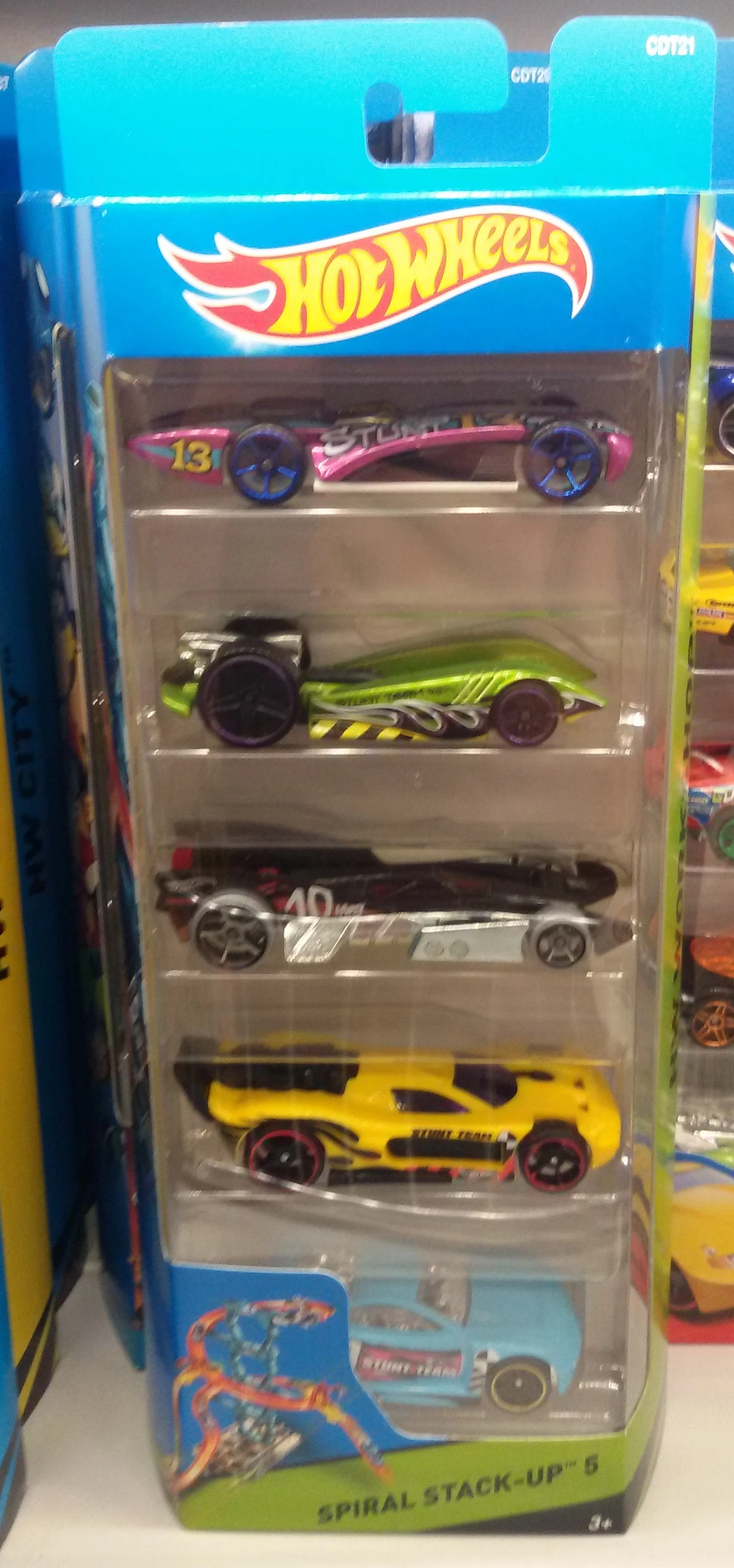 Spiral Stack-Up 5-Pack | Hot Wheels Wiki | Fandom