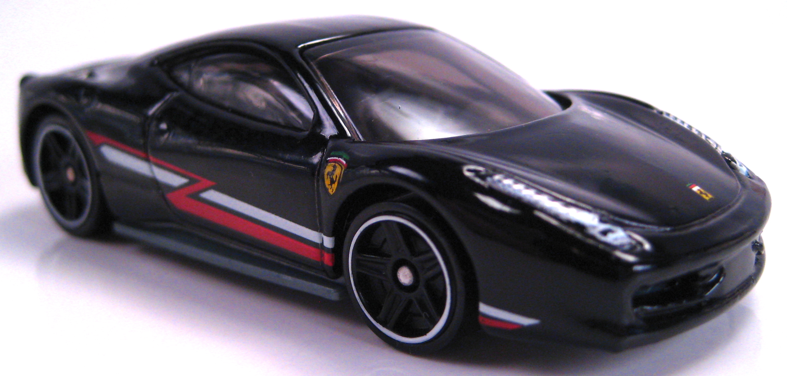 hot wheels ferrari 458 italia black