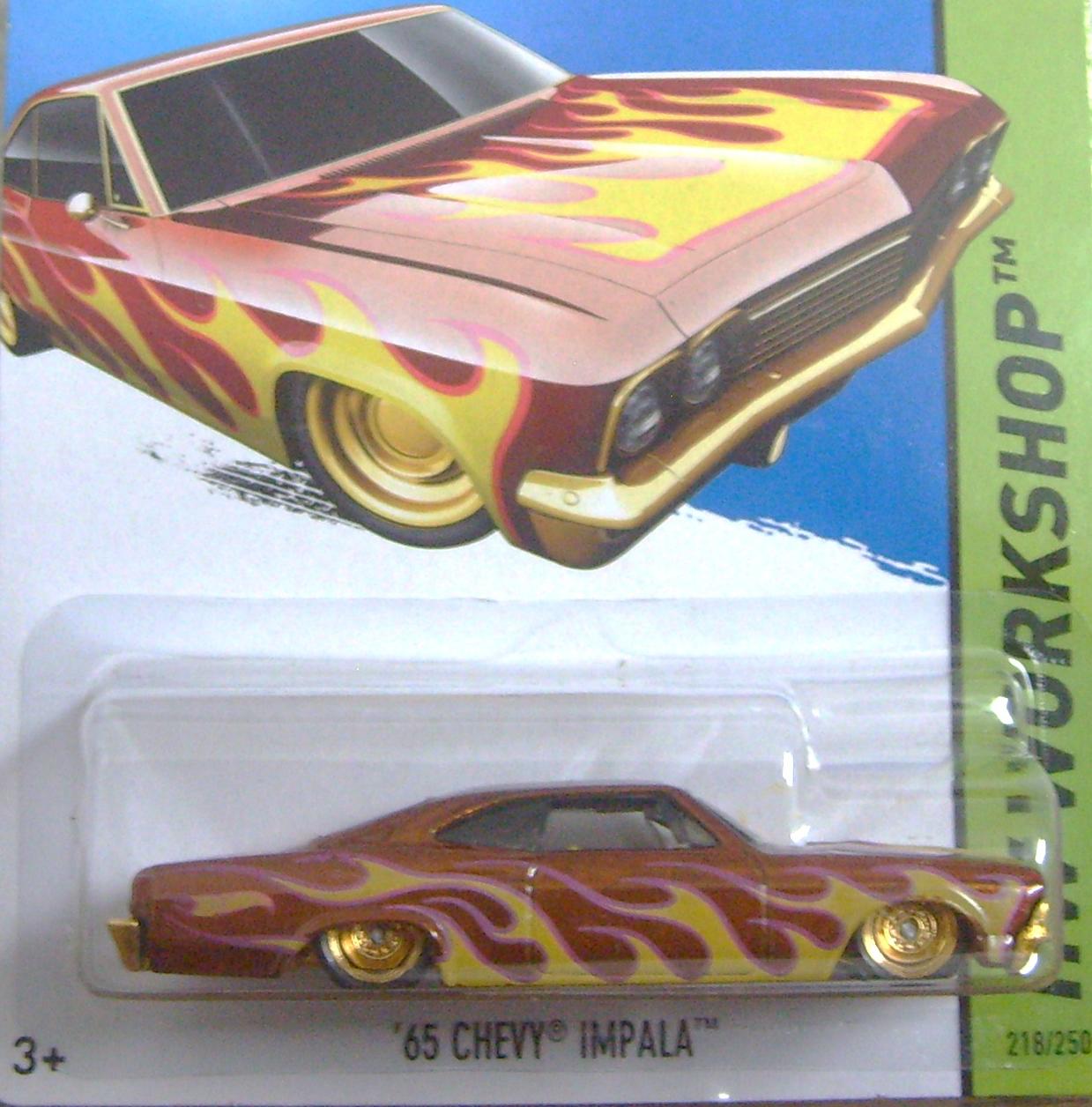 hot wheels 65 chevy impala
