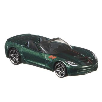 hot wheels 14 corvette stingray convertible