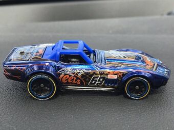 69 corvette racer hot wheels