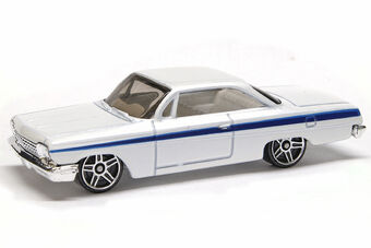 hot wheels 62 chevy impala