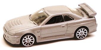 hot wheels nissan skyline gtr r34