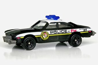 hot wheels police car with lights