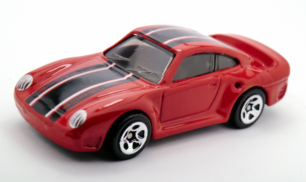 Hot Wheels Porsche 959 #591 Lt Blue 5sp