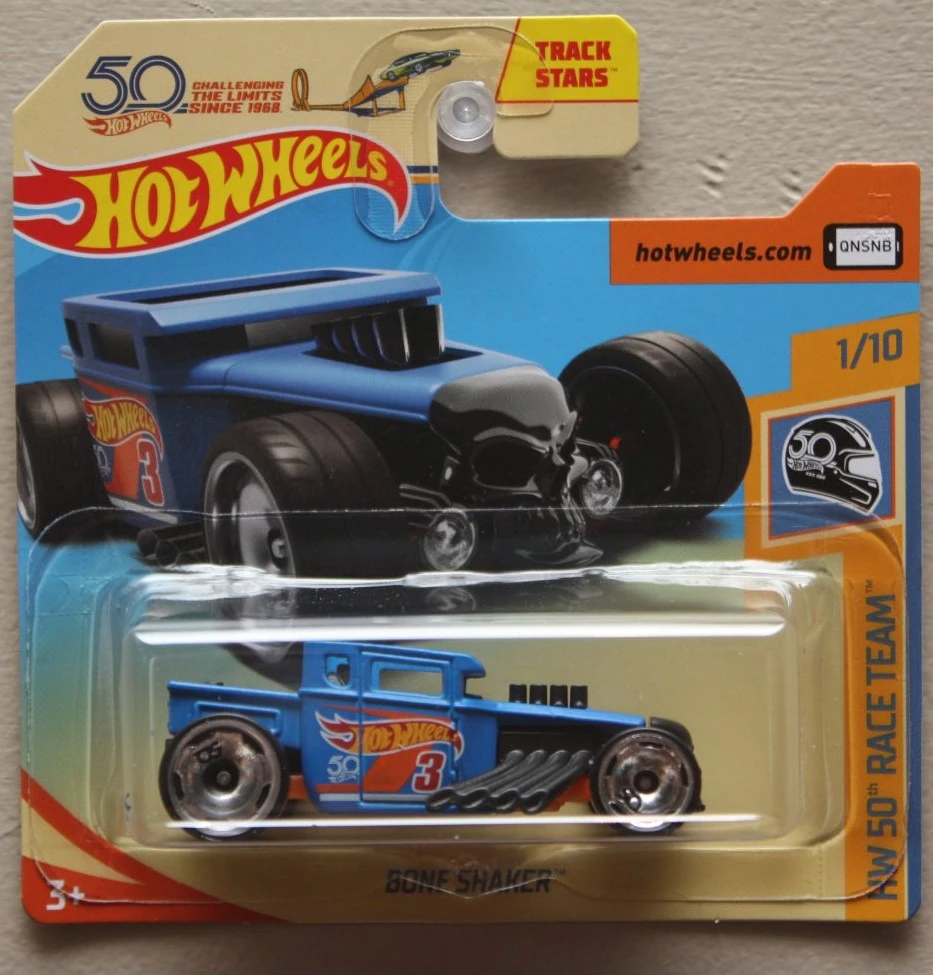 Hot Wheels 50° Anniversario | ’68 Mercury Cougar | Scala 1:64 | Serie HW Speed Graphics | Rossa