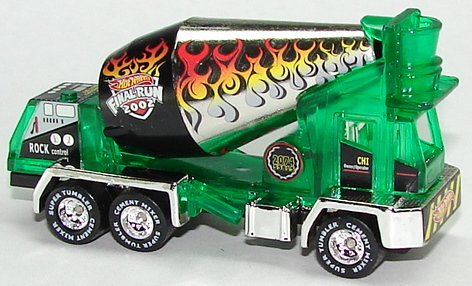 hot wheels oshkosh cement mixer