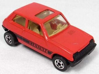 hot wheels renault 5