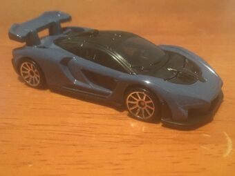 hot wheels mclaren senna orange