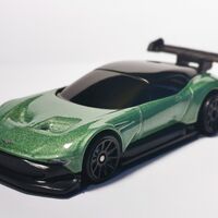 White Hot Wheels 1:64 Factory Fresh Aston Martin Vulcan