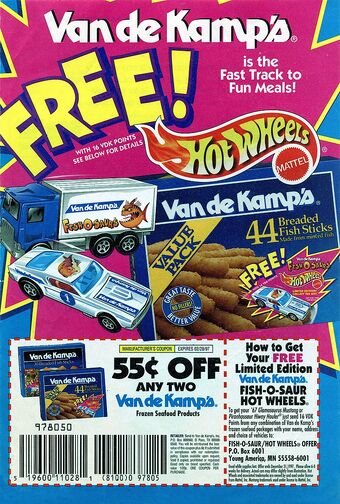 van de kamp hot wheels