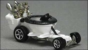 hot wheels toilet car