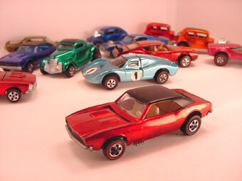 hot wheels 67 camaro redline