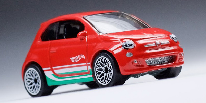 Hot wheels fiat 500