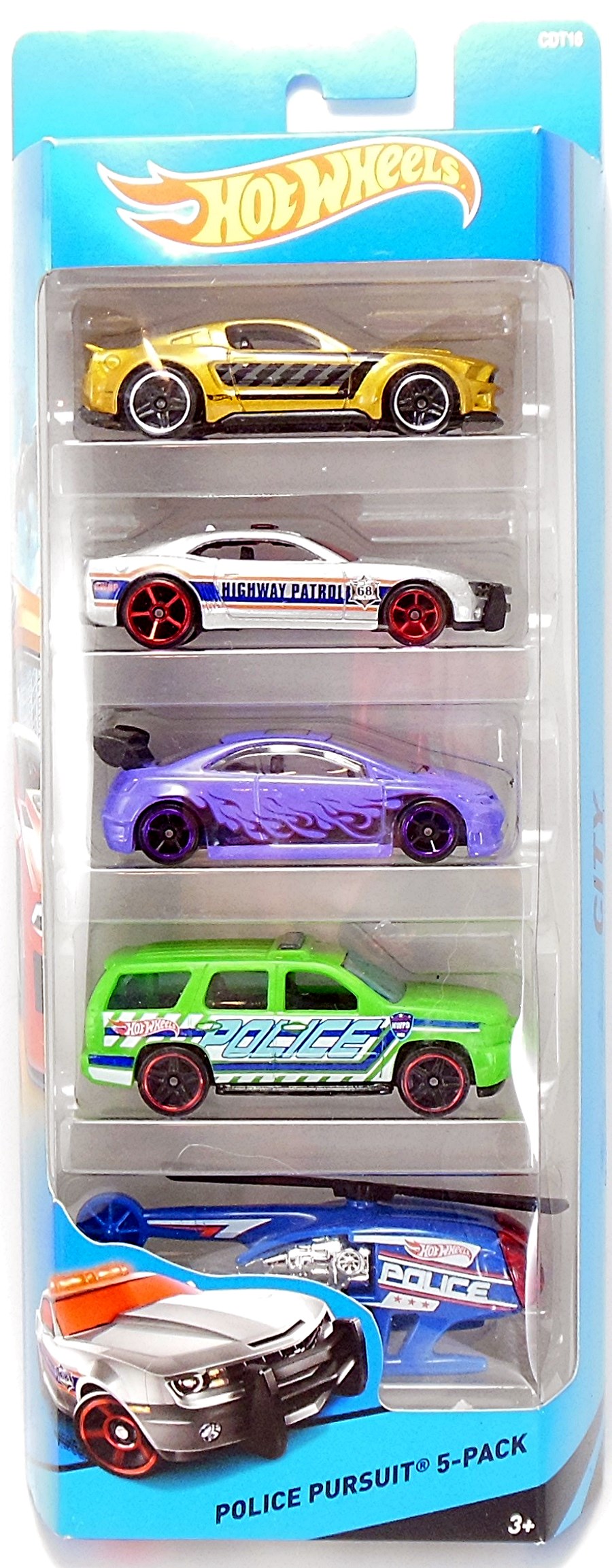 hot wheels police pursuit 5 pack