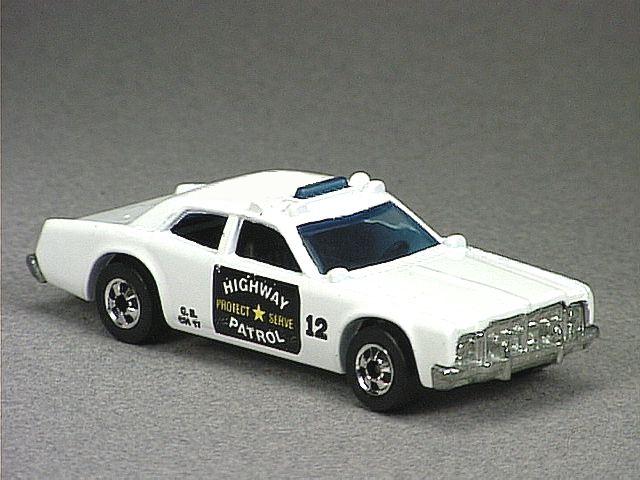 1977 hot wheels police car