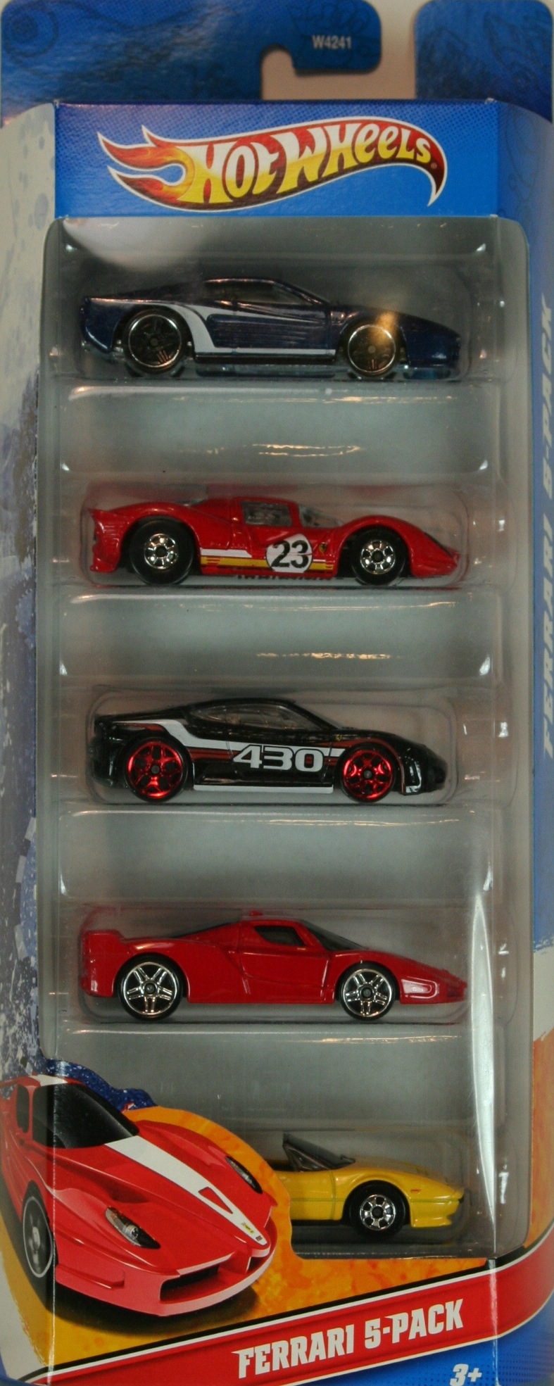 hot wheels ferrari 5 pack