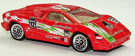 hot wheels 1997 lamborghini countach