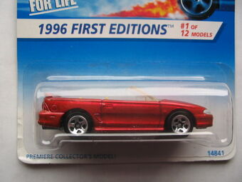 hot wheels 1996 first editions