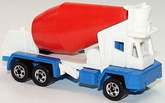 hot wheels cement truck