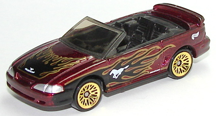 1996 mustang gt hot wheels