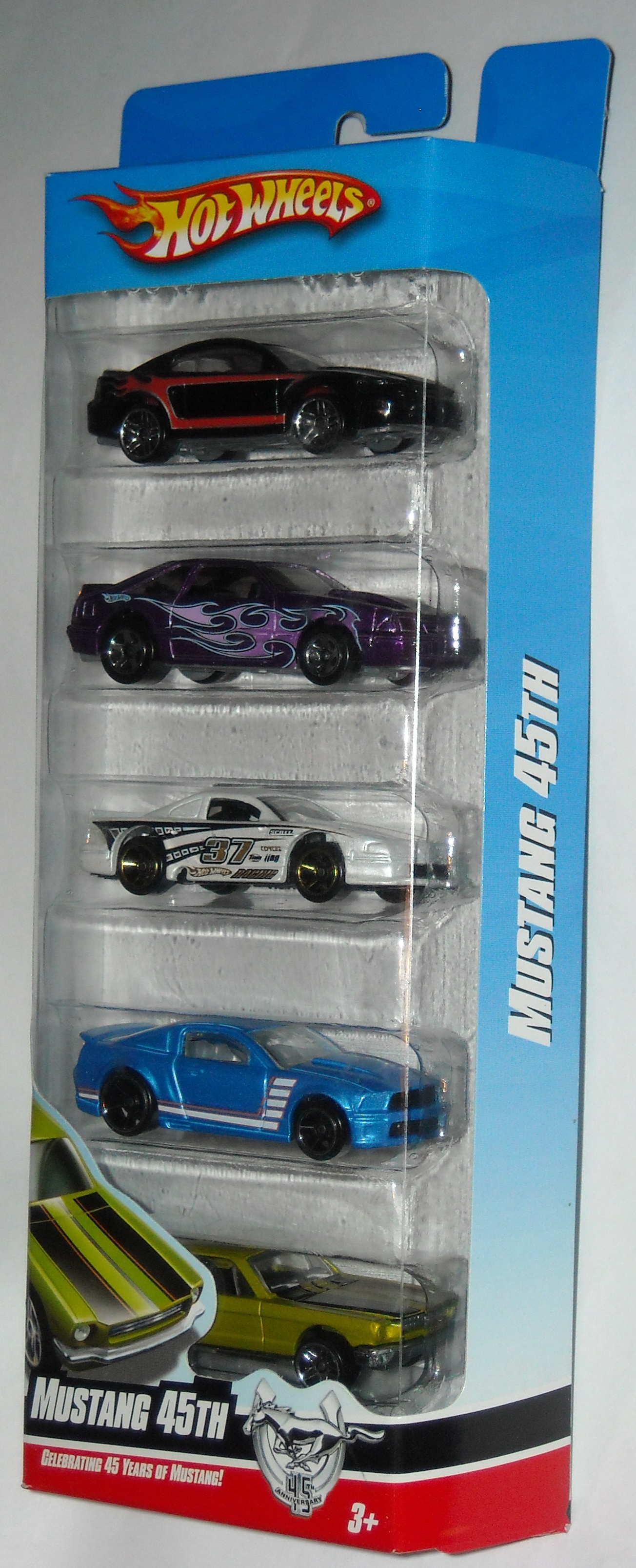 hot wheels mustang 50 years 5 pack