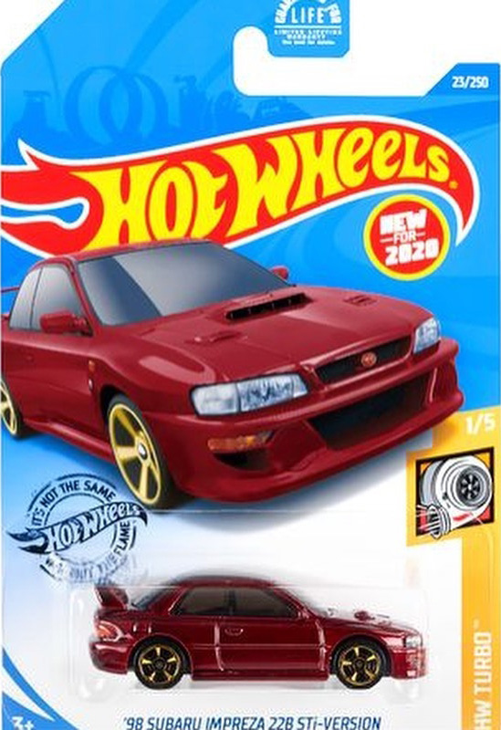 hot wheels subaru 22b