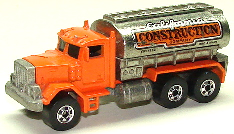 hot wheels peterbilt tank truck