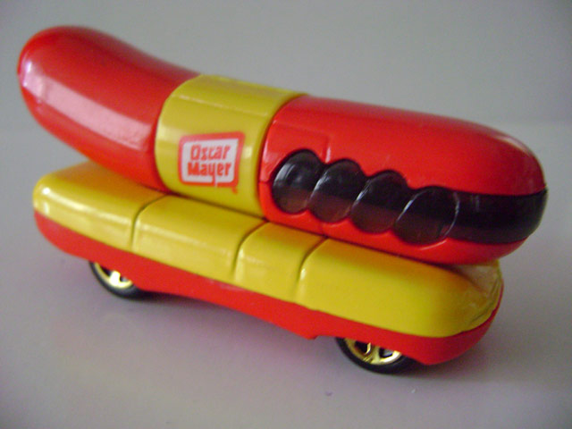 hot wheels wienermobile