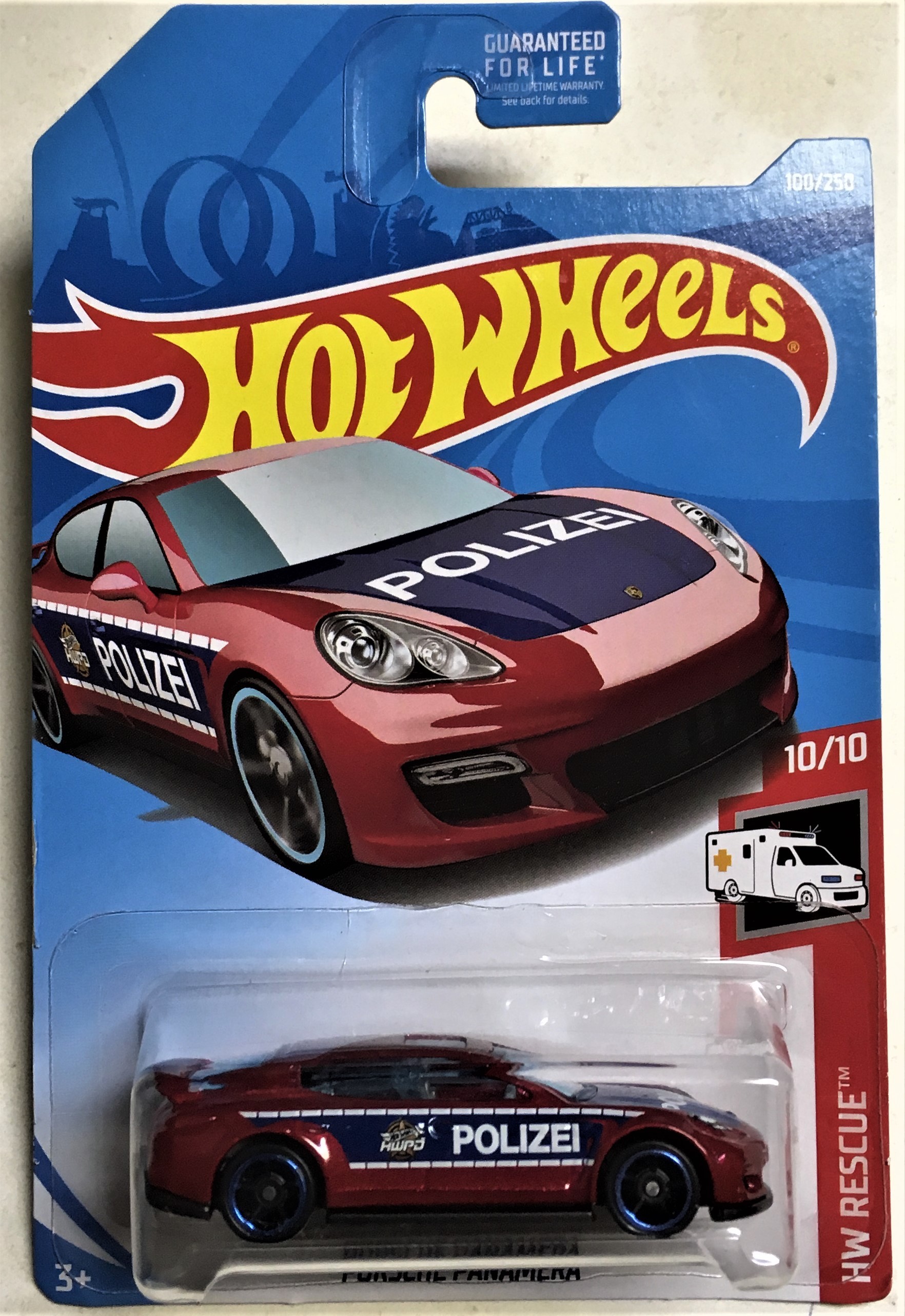 hot wheels porsche panamera police