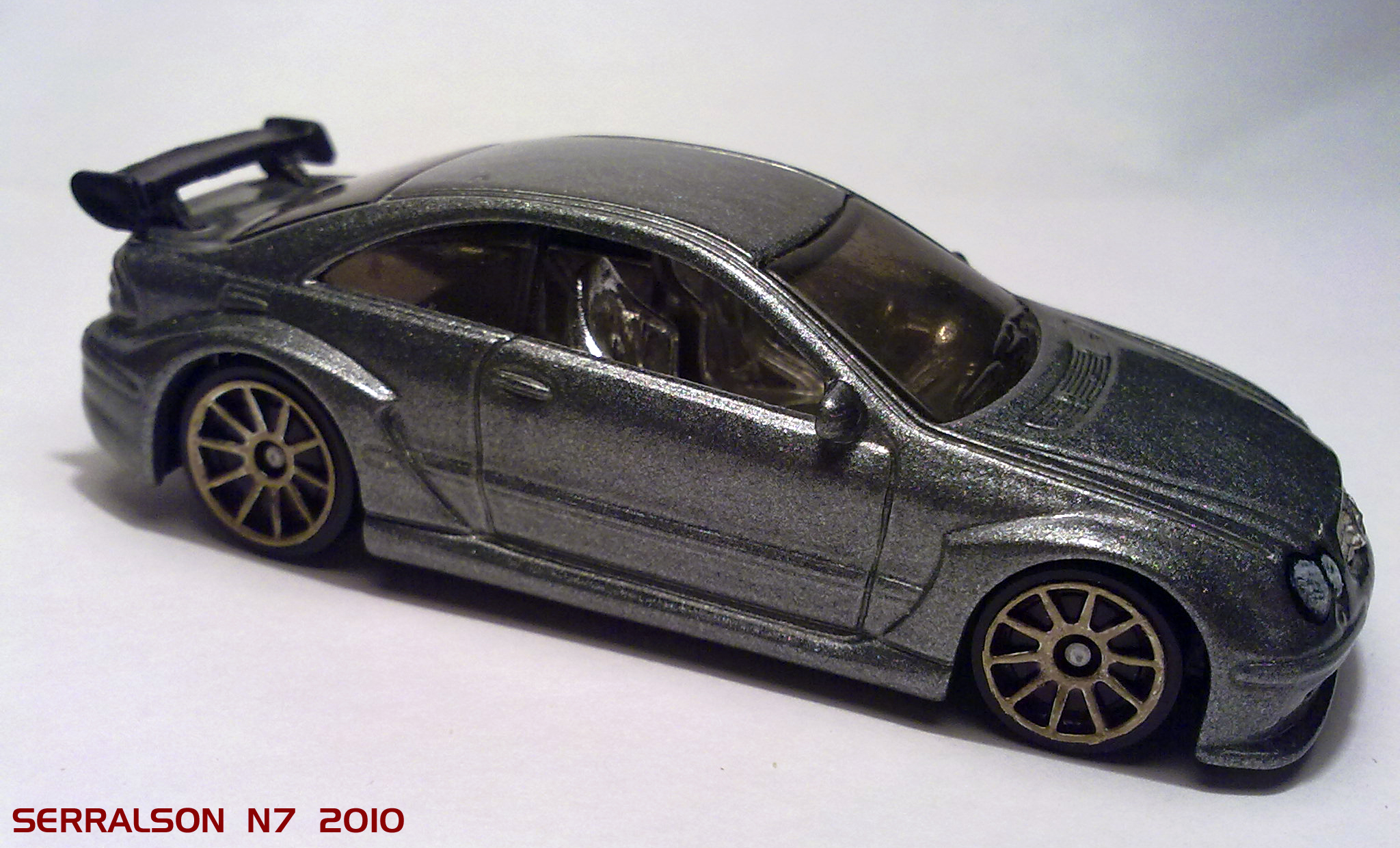 hot wheels mercedes clk gtr