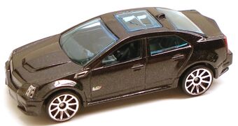 cadillac cts plastic model car