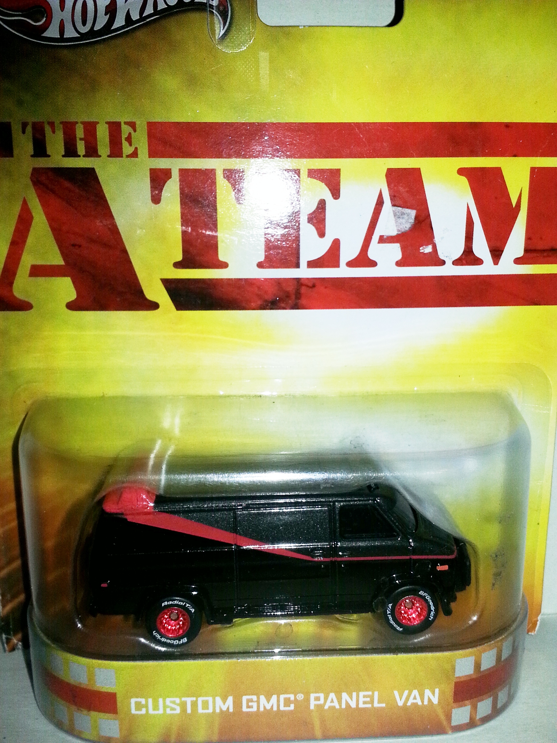 hot wheels a team van