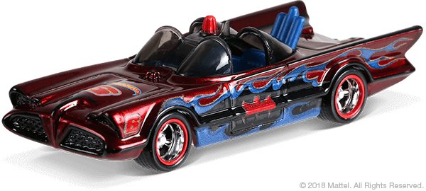 2018 Hot Wheels Mail In Kmart IN HAND K-MART /'66 Classic TV Series Batmobile