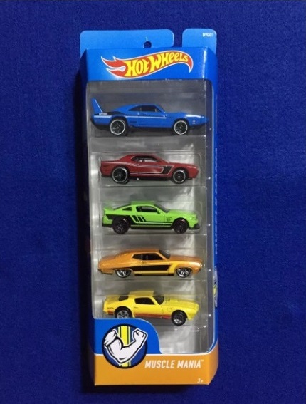 hot wheels muscle mania 5 pack 2018