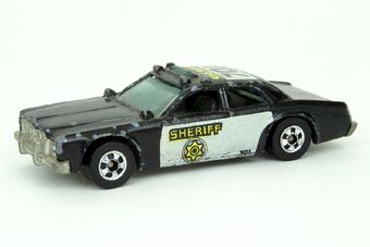 hot wheels 1977 police car 123