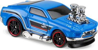 hot wheels 68 mustang tooned