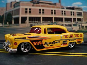 hot wheels 55 chevy tm gm