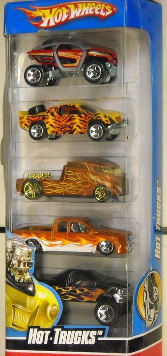 hot wheels trucks 5 pack