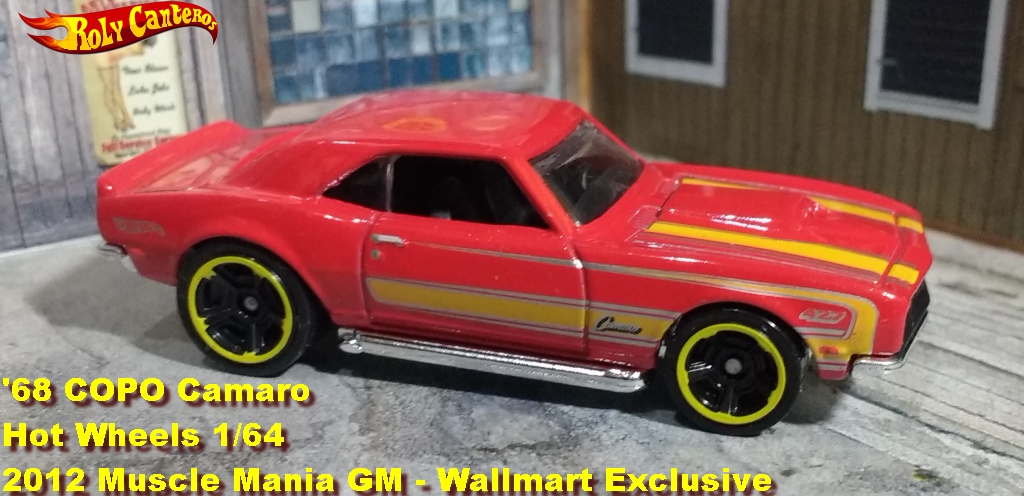 68 copo camaro hot wheels 2010