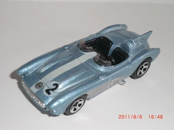 hot wheels corvette sr2